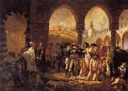 Bonaparte Visiting the Plague Victims of Jaffa antoine jean gros